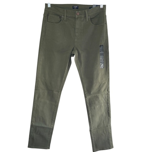 NWT‎ J.CREW Men's Slim Fit Garment-dyed Five Pocket Pant, 29/32 - Picture 4 of 10